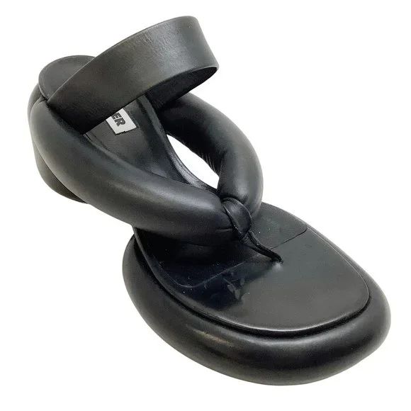 Jil Sander | Shoes | Jil Sander Black Leather Padded